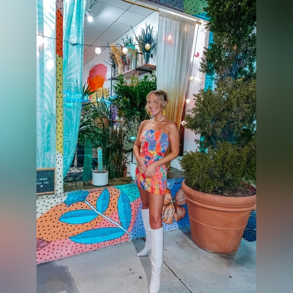 Amanda Uprichard Fae Dress🌺 - Picture 1 of 10